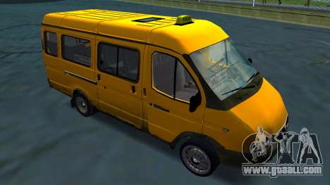 GAZelle 3221 Minibus for GTA Vice City