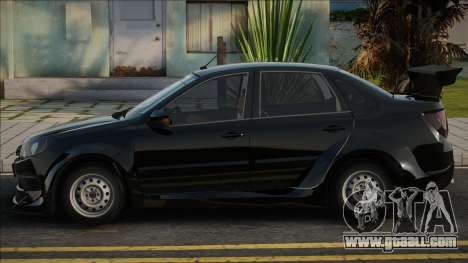 Lada Granta FL [Blek] for GTA San Andreas