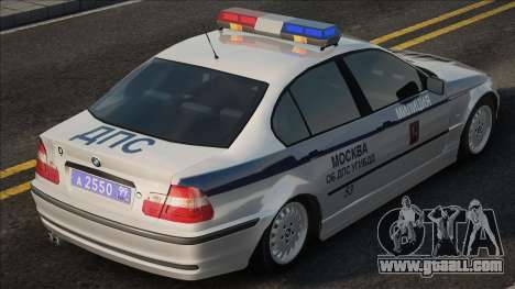 BMW 325I (E46) - Police about the traffic police for GTA San Andreas