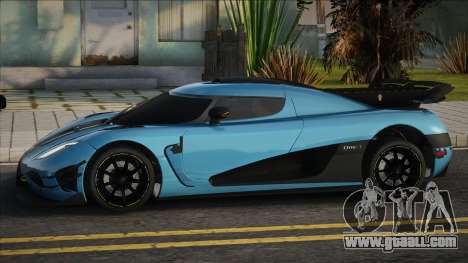 Koenigsegg Agera [Blue] for GTA San Andreas