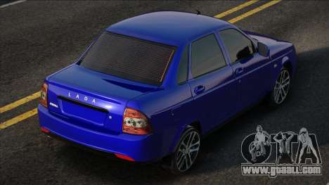 Blue Version Lada Priora for GTA San Andreas