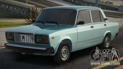 VAZ 2107 Blue for GTA San Andreas