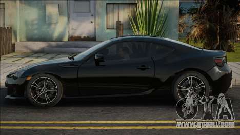 Subaru BRZ 2013 Blek for GTA San Andreas