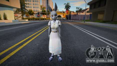 Grey Rabbit Girl for GTA San Andreas