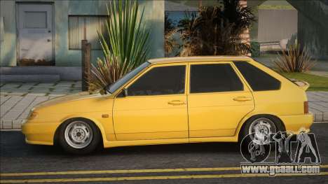 VAZ 2114 Yellow for GTA San Andreas