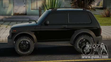 Lada Niva Bronto Blek for GTA San Andreas