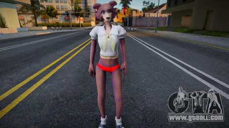 Juno Red Bikini for GTA San Andreas