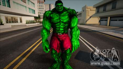 Hulk Skin v4 for GTA San Andreas