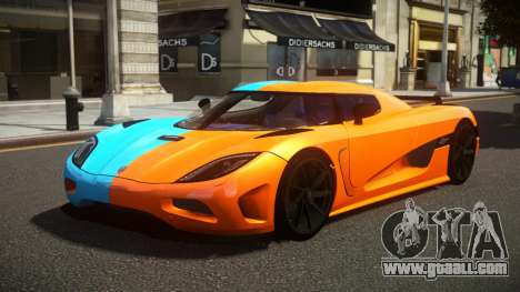 Koenigsegg Agera Exils S4 for GTA 4