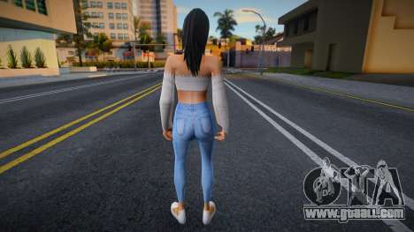 New skin Girl 11 for GTA San Andreas