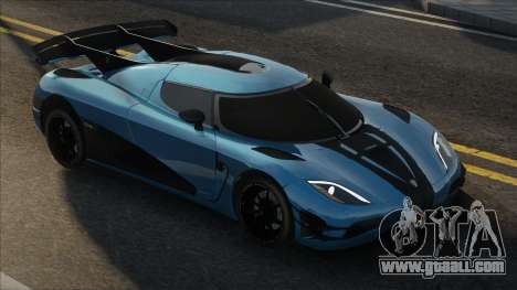 Koenigsegg Agera [Blue] for GTA San Andreas