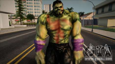 Hulk Skin v5 for GTA San Andreas