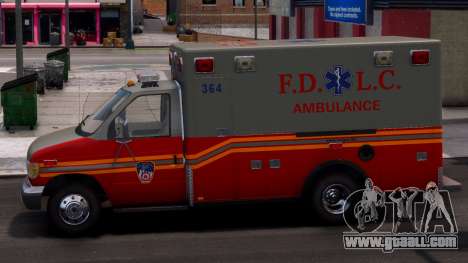 1998 Ford E-350 Ambulance for GTA 4