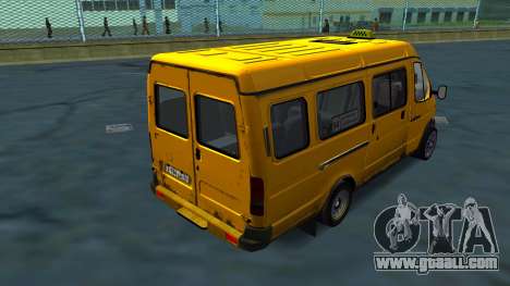 GAZelle 3221 Minibus for GTA Vice City