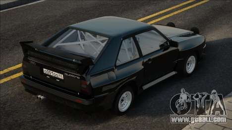 Audi Sport Quattro Blek for GTA San Andreas