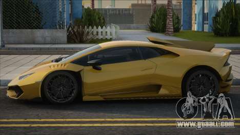 Lamborghini Huracan Yel for GTA San Andreas