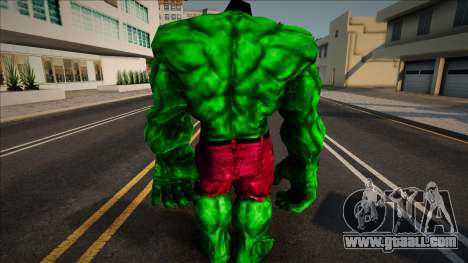 Hulk Skin v4 for GTA San Andreas