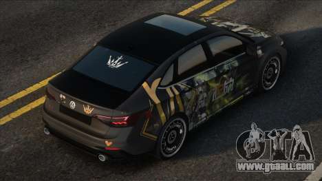 Volkswagen Jetta GLI (UMP9 itasha ver.) for GTA San Andreas