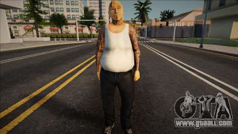 Chinese man in a T-shirt for GTA San Andreas