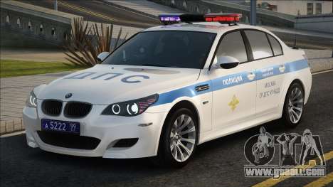 BMW M5 E60 Traffic Police 2012-2015 for GTA San Andreas