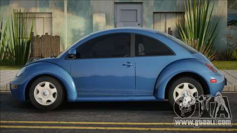 Volkswagen Beetle Blue for GTA San Andreas