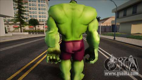 Hulk Skin v7 for GTA San Andreas