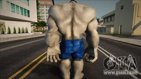 Hulk Skin v9 for GTA San Andreas