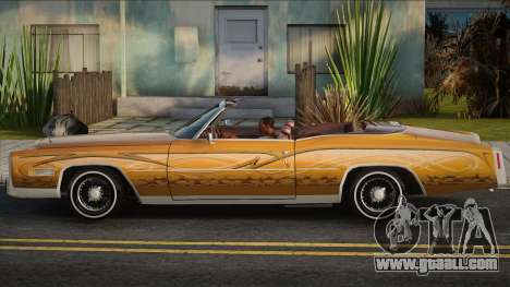 Cadillac Eldorado [Yellow] for GTA San Andreas