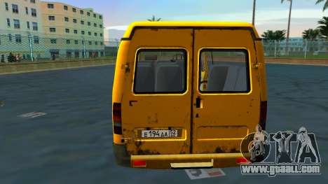 GAZelle 3221 Minibus for GTA Vice City