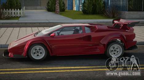 Lamborghini Countach Red for GTA San Andreas