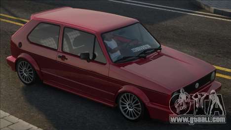 Volkswagen Golf Mk1 Tuned for GTA San Andreas