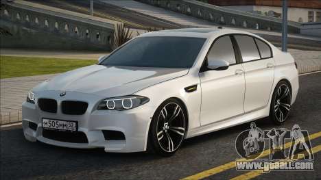 BMW M5 White Stock for GTA San Andreas