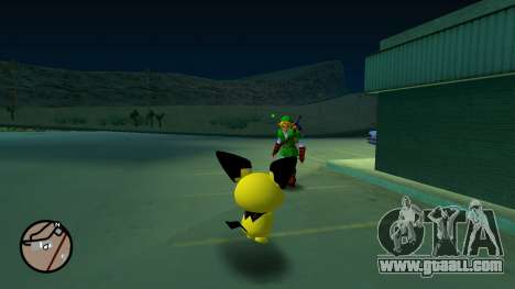 Pichu from Super Smash Bros Melee for GTA San Andreas