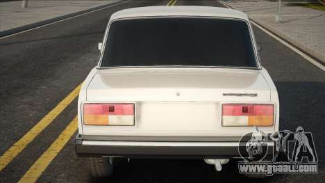 VAZ 2107 White Stock for GTA San Andreas