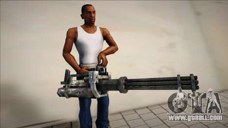 Minigun from Resident Evil 4 (Biohazard 4) for GTA San Andreas