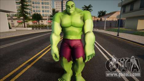 Hulk Skin v7 for GTA San Andreas