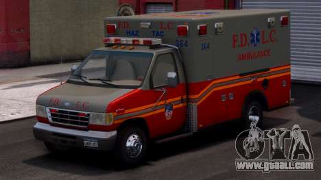 1998 Ford E-350 Ambulance for GTA 4