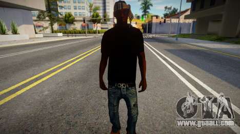 Young badass gangster for GTA San Andreas