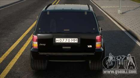 Jeep Grand Cherokee ZJ Blek for GTA San Andreas