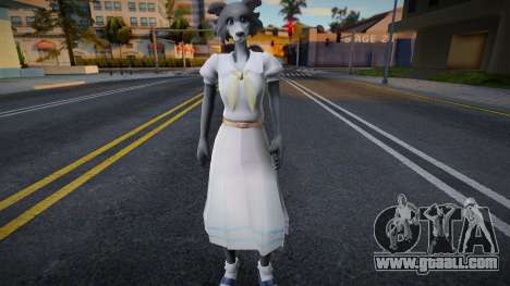 Grey Wolf Girl for GTA San Andreas