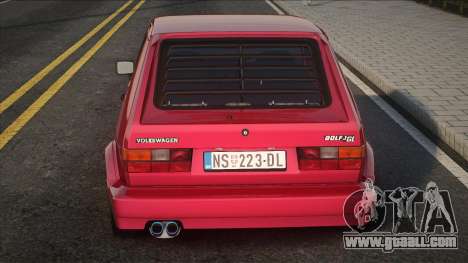 Volkswagen Golf Mk1 Tuned for GTA San Andreas