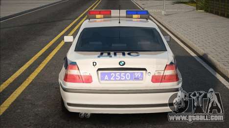 BMW 325I (E46) - Police about the traffic police for GTA San Andreas