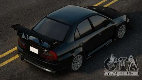 Mitsubishi Lancer Evolution V Blek for GTA San Andreas