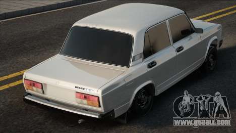 VAZ 2107 White Stock for GTA San Andreas