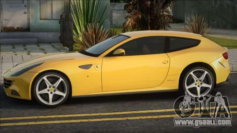 2012 Ferrari FF Yellow for GTA San Andreas