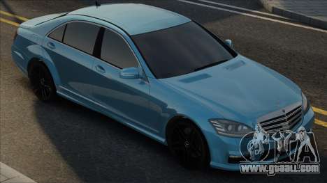 Mercedes-Benz S 65 AMG Blue for GTA San Andreas