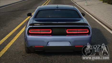 Dodge SRT Demon Bluee for GTA San Andreas