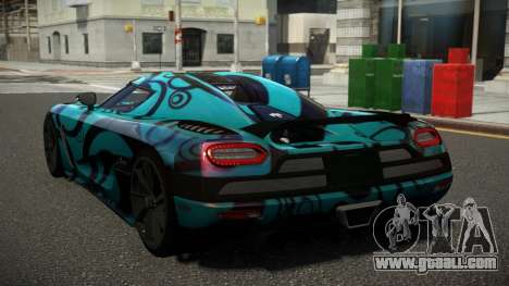 Koenigsegg Agera Exils S8 for GTA 4