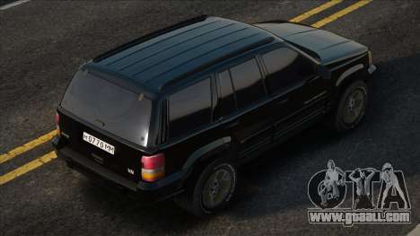 Jeep Grand Cherokee ZJ Blek for GTA San Andreas