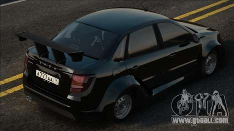 Lada Granta FL [Blek] for GTA San Andreas